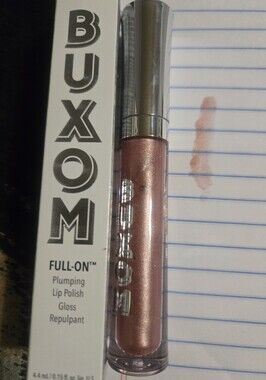 Buxom Full-On Plumping Lip Polish Gloss — Shimmery Rose Bronze SHADE IS SUGAR